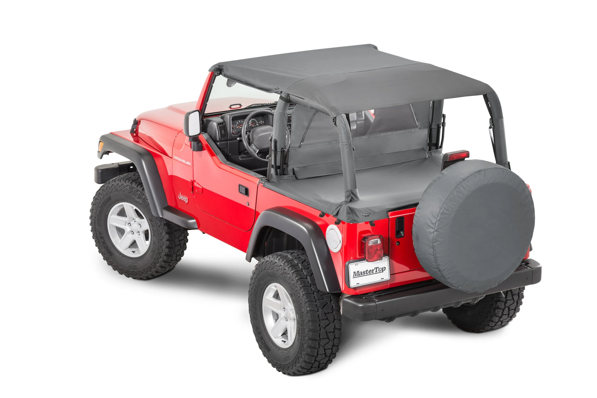MasterTop Summer Combo Top Plus in Black Diamond for 03-06 Jeep Wrangler TJ