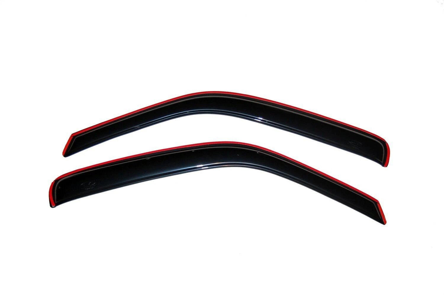 AVS 192467 Window Deflector Ventvisor In-Channel in Smoke (2 Piece) Set for 18-26 Jeep Wrangler JL 2 Door