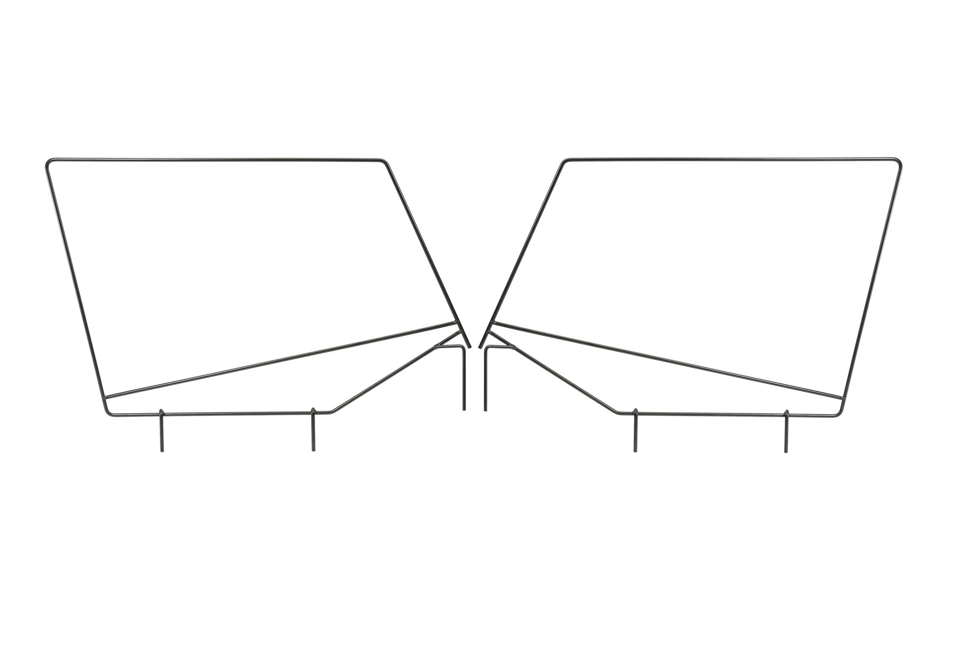 MasterTop 15422101 OE Style Replacement Upper Door Pair for 87-95 Jeep Wrangler YJ with Factory Soft Top