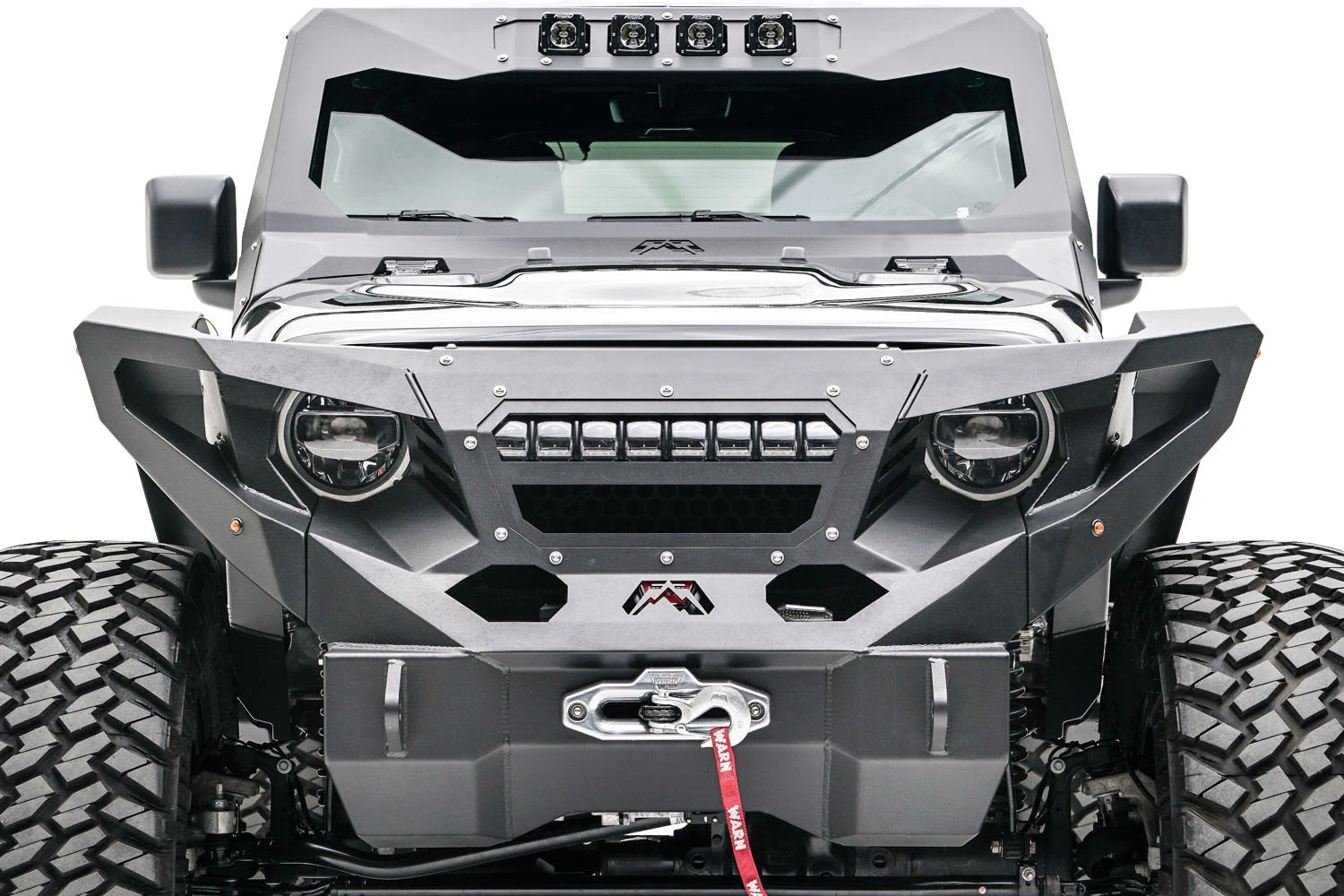 Fab Fours GR4606-1 Grumper 20" LED Light Insert for 18-26 Jeep Wrangler JL
