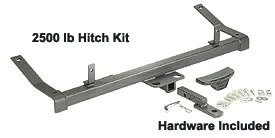 Draw-Tite 24557 Draw Tite 2000 lb Hitch Kit with 1 1/4" Receiver for 87-95 Jeep Wrangler YJ