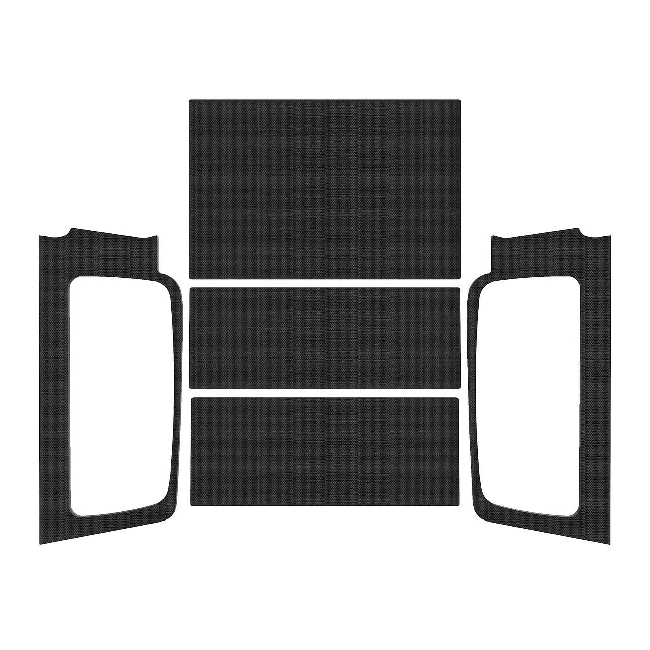 Boom Mat 50602 Hardtop Sound Deadening Headliner in White for 04-06 Jeep Wrangler Unlimited LJ