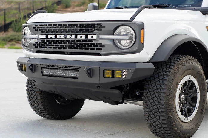 DV8 Offroad FBBR-06 OE Plus Series Front Bumper V2 for 21-26 Ford Bronco