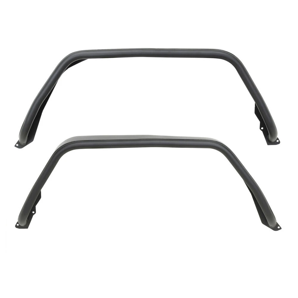 Westin 62-1065 Rear Tube Fenders Textured Black for 20-24 Jeep Gladiator JT