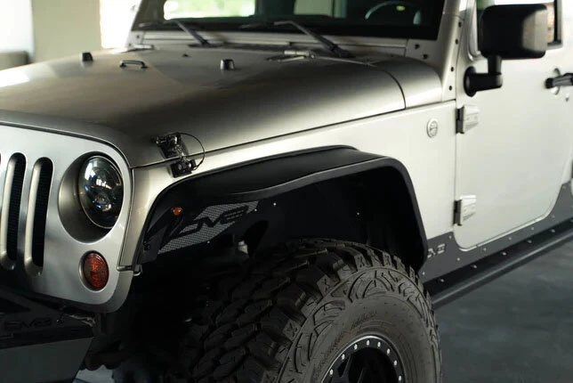 DV8 Offroad FDJK-07 Slim Fender Flares for 07-18 Jeep Wrangler JK