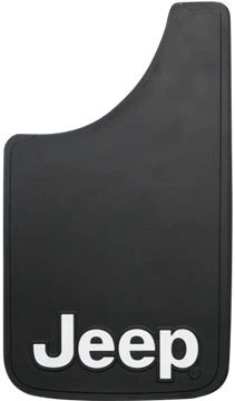 Plasticolor 000542R01 Jeep Logo Mud Guards - 11" x 19"