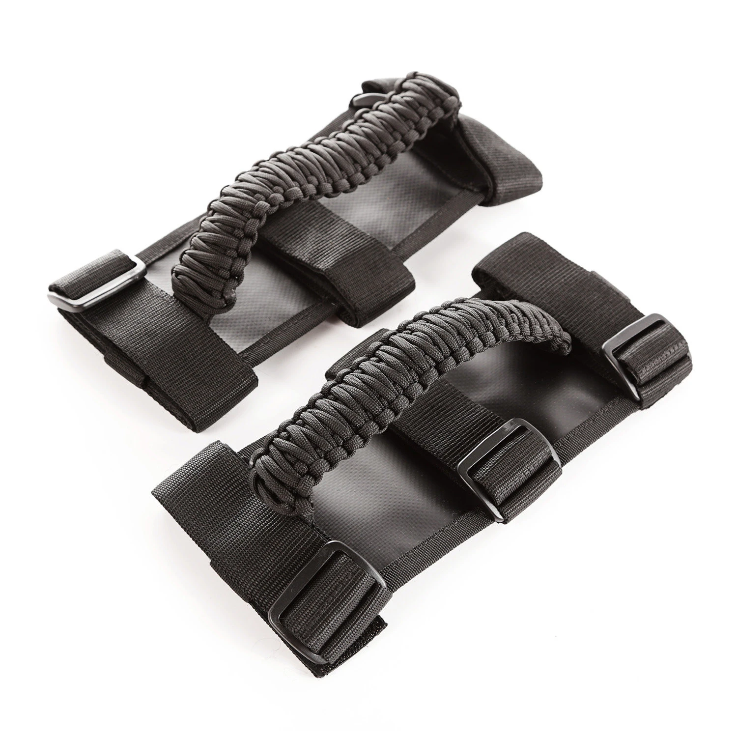 Rugged Ridge 13505.32 Paracord Grab Handles in Gray for 97-23 Jeep Wrangler & Gladiator JT