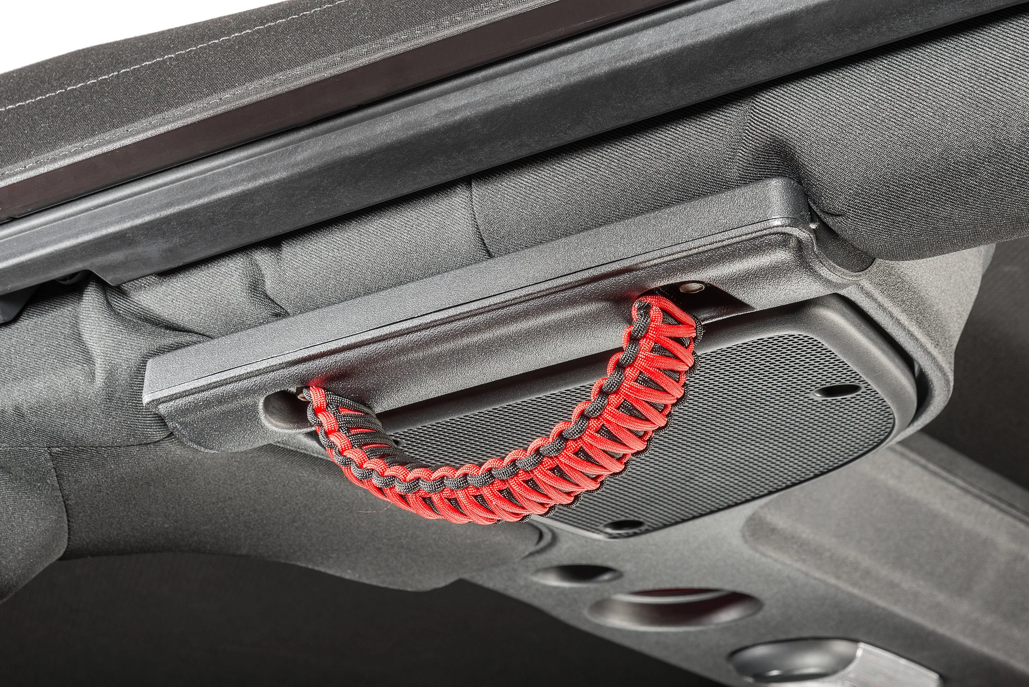 Bartact TAOGHRPBN Paracord Rear Roll Bar Grab Handles in Orange for 07-18 Jeep Wrangler JK Unlimited 4-Door