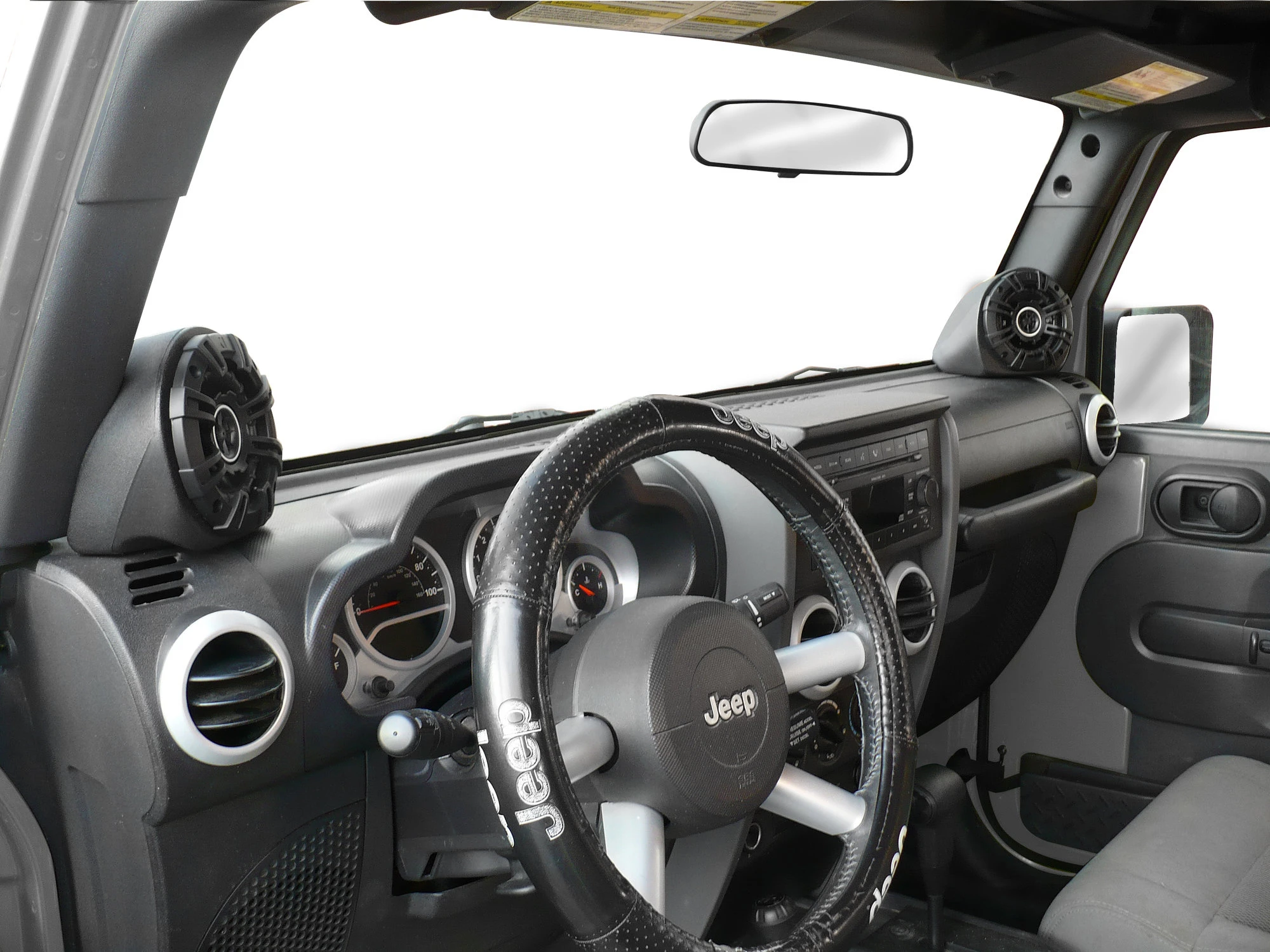 Select Increments PP1518-K Pillar-Pods with Speakers for 15-18 Wrangler JK without Premium Sound