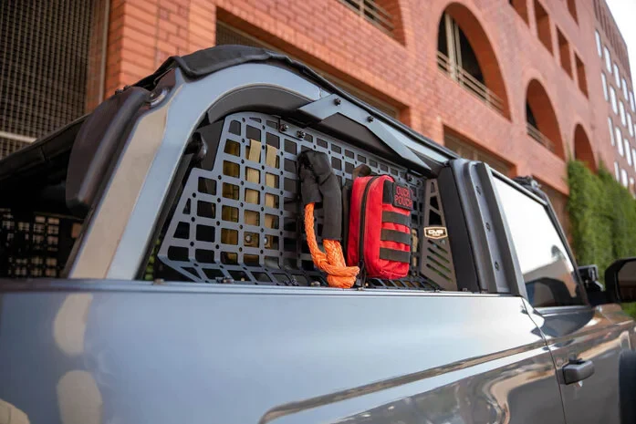 DV8 Offroad MPBR-01 Rear Window MOLLE Panels - for 21-26 Ford Bronco 4-Door