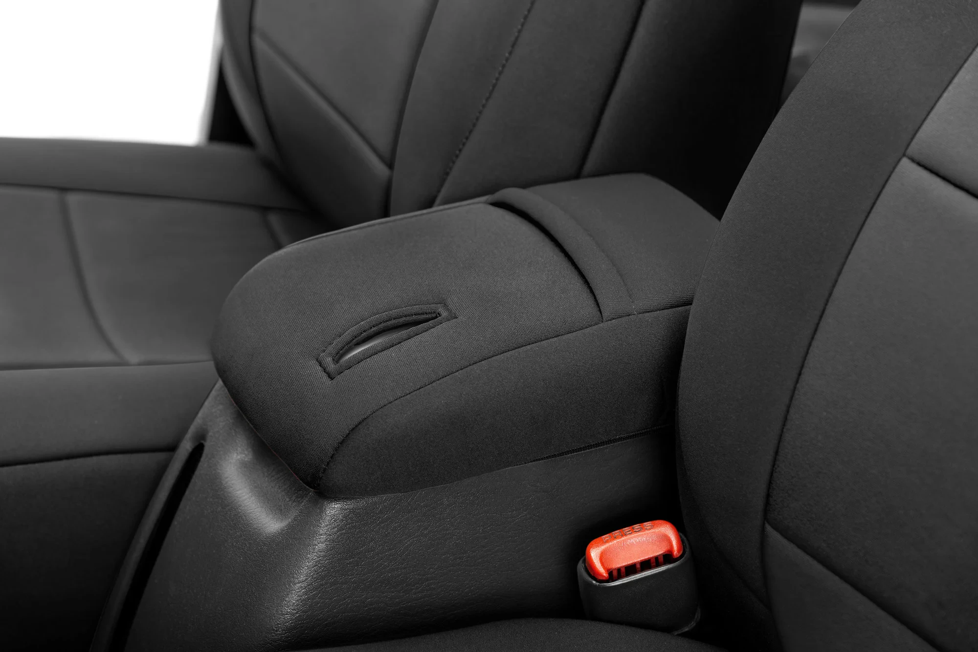 Diver Down Neoprene Console Lid Cover in Red for 01-06 Jeep WranglerTJ