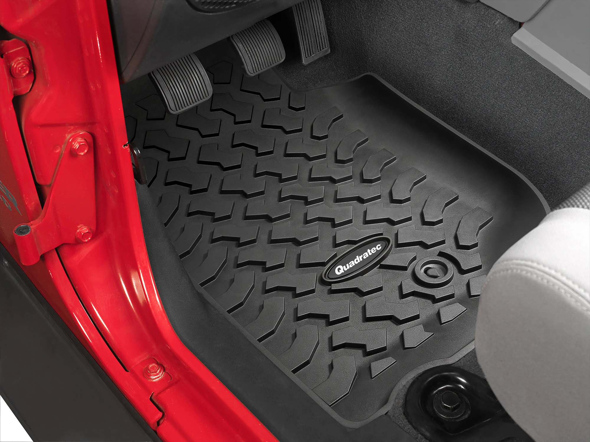 Quadratec Ultimate All Weather Floor Liners for 07-13 Jeep Wrangler JK