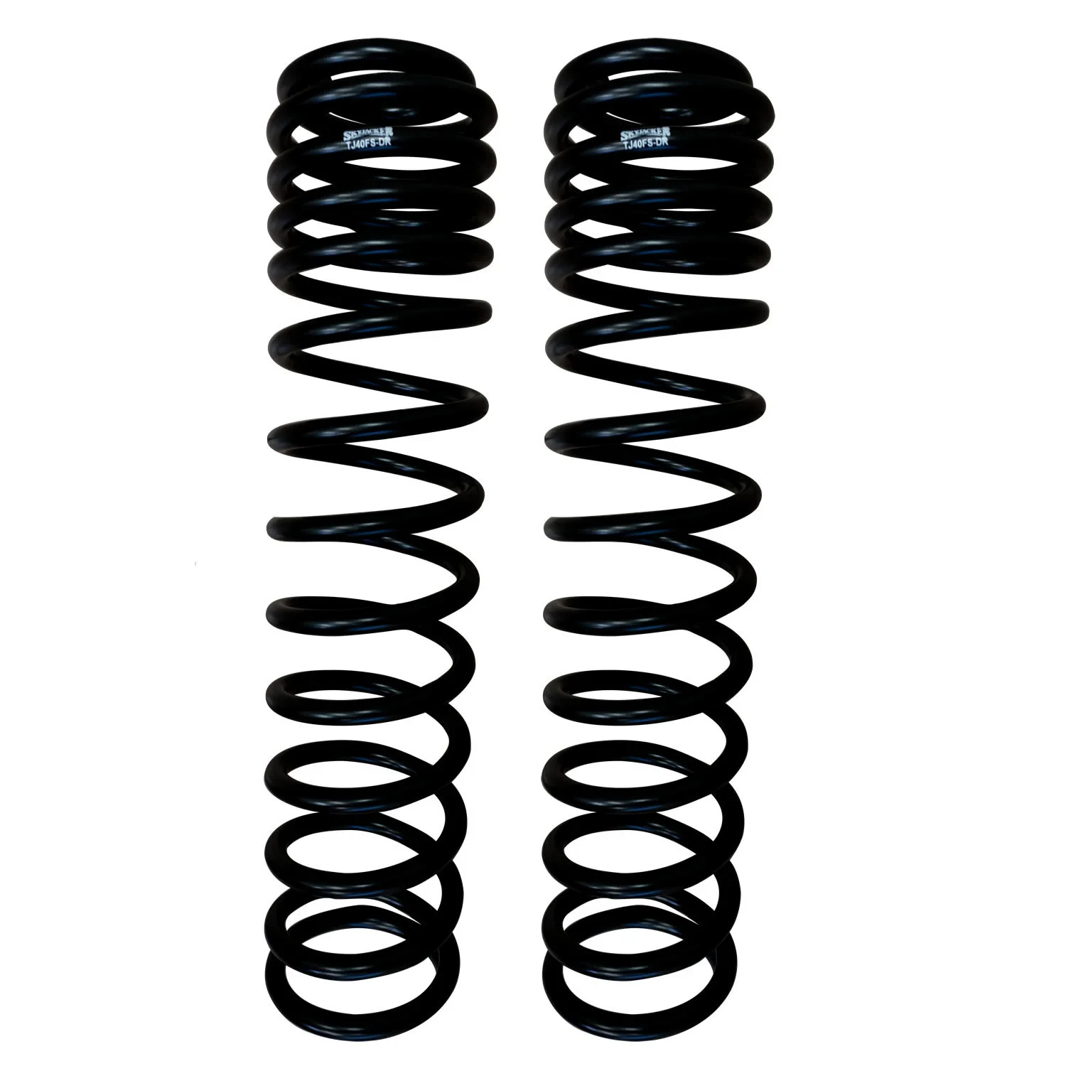 Skyjacker TJ40FDR Front Dual Rate Long Travel Coil Spring Pair for 97-06 Jeep Wrangler TJ with 4in Lift