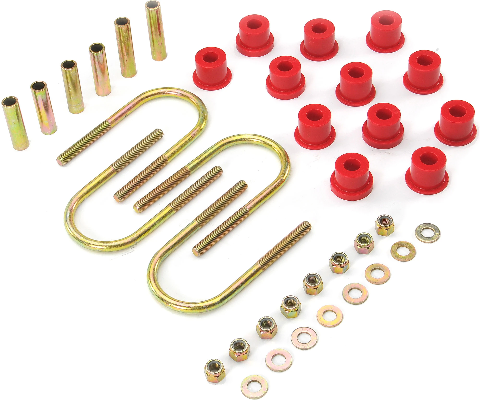 Rancho RS746 U Bolt Kit for 84-01 Jeep Cherokee XJ with Chrysler 8.25 Rear Axle