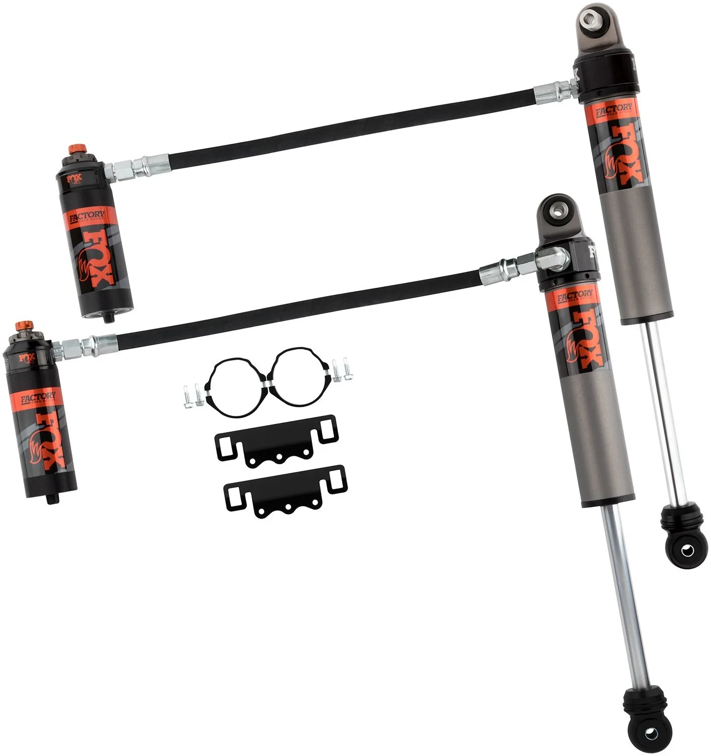 Fox Racing Shox 883-26-052 Performance Elite Series 2.5 Reservoir Front Adjustable Shocks for 18-26 Jeep Wrangler JL & Gladiator JT with 4.5-6in Lift