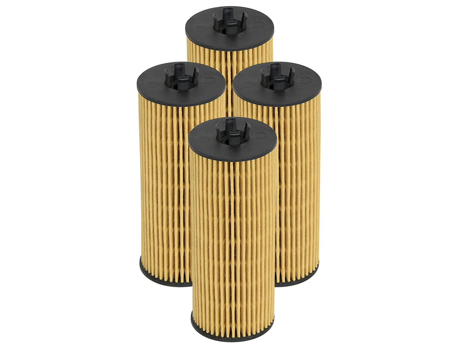 aFe Power 44-LF026-MB Pro Guard D2 Oil Filter (4 Pack) for 12-13 Jeep Wrangler JK & Grand Cherokee WK2 with 3.6L