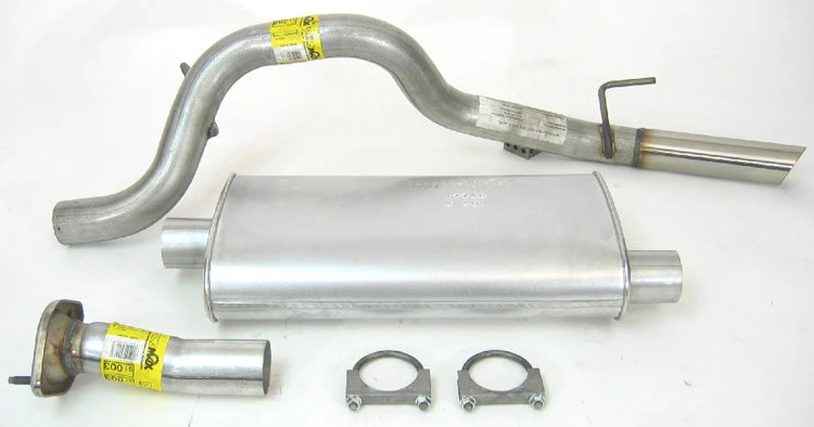 DynoMax 19392 Ultra Flo Welded Cat-Back Single System for 02-04 Jeep Liberty KJ with 3.7L V6 Engine