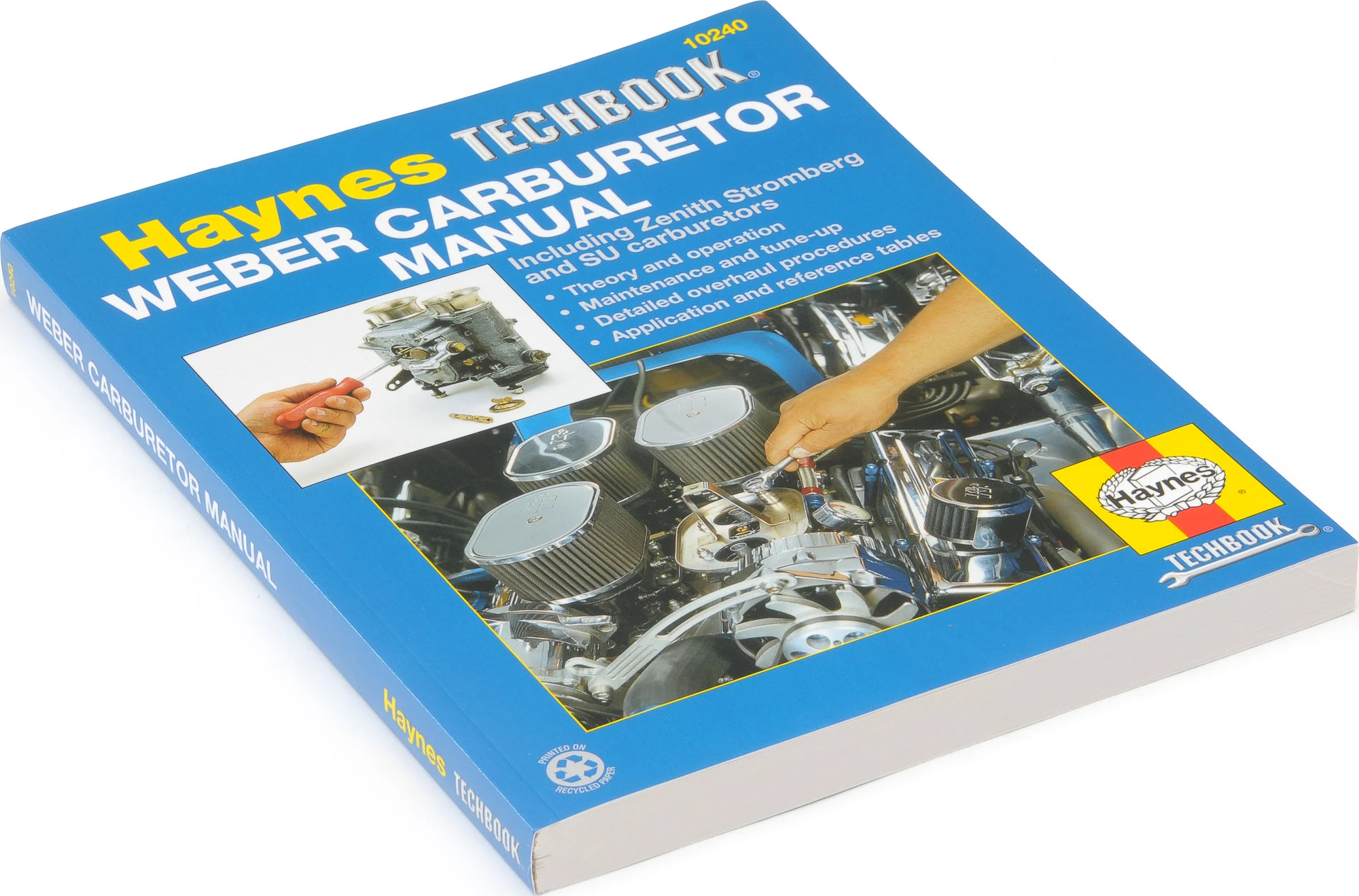 Haynes Manuals 10240 Haynes "Techbook" Weber Carburetor Manual