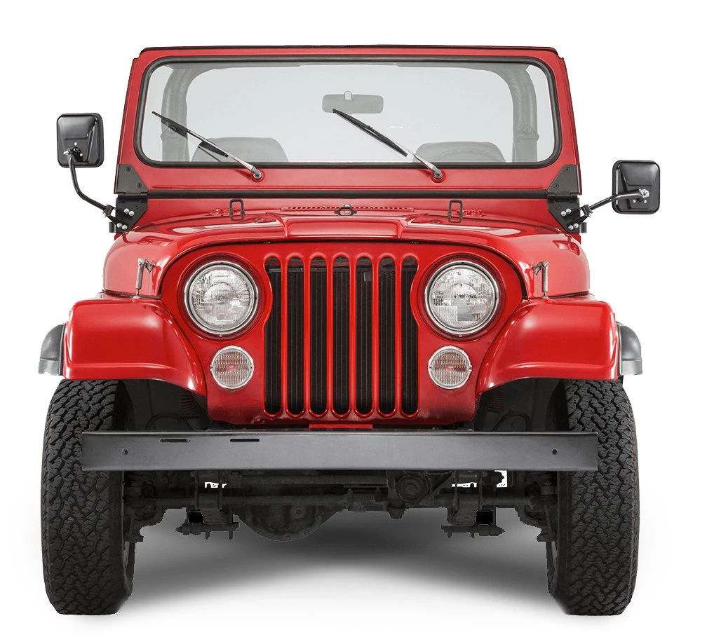 Crown Automotive J5355342 Front Bumper for 55-86 Jeep CJ
