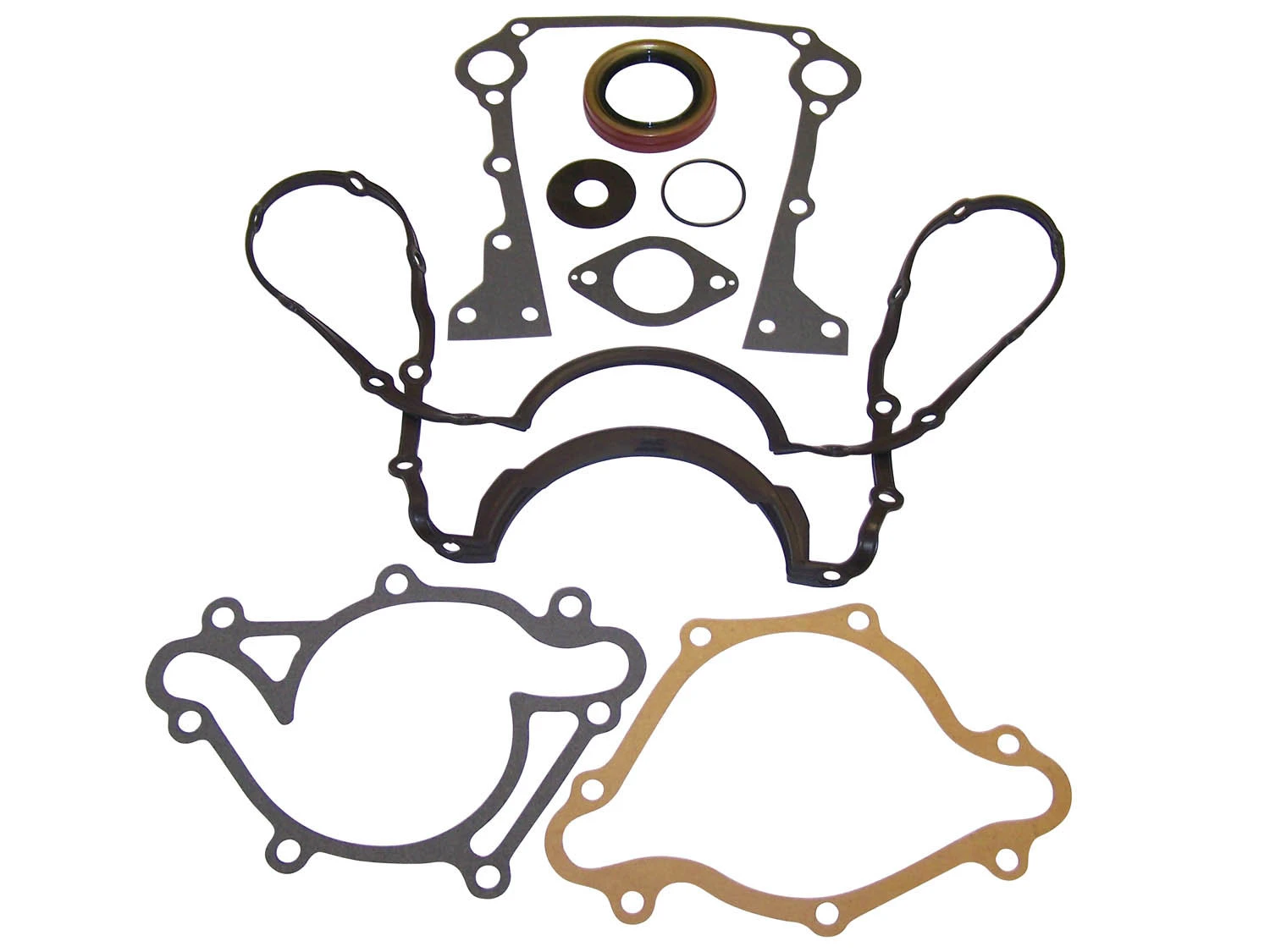 Crown Automotive 4746001AC Lower Engine Gasket Set for 1998 Jeep Grand Cherokee ZJ with 5.9L 360c.i. 8 Cylinder Engine