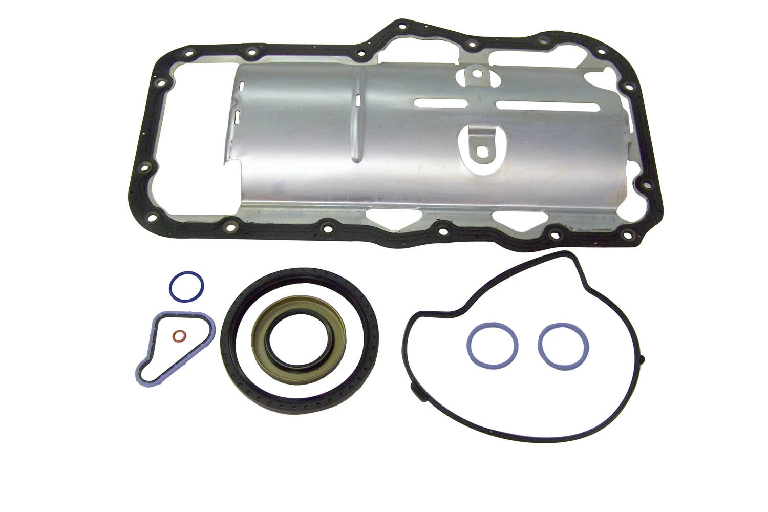 Crown Automotive 5135793AA Lower Engine Gasket Set for 02-12 Jeep Liberty KJ & KK, 05-10 Grand Cherokee WK & 06-10 Commander XK with 3.7L 226c.i. 6 Cylinder Engine