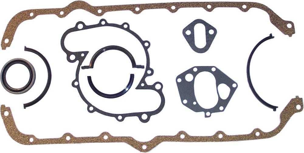 Crown Automotive J8125727 Lower Engine Gasket Set for 75-81 Jeep Vehicles with 5.0L 304c.i. 8 Cylinder Engine & 75-91 5.9L 360c.i. 8 Cylinder Engine