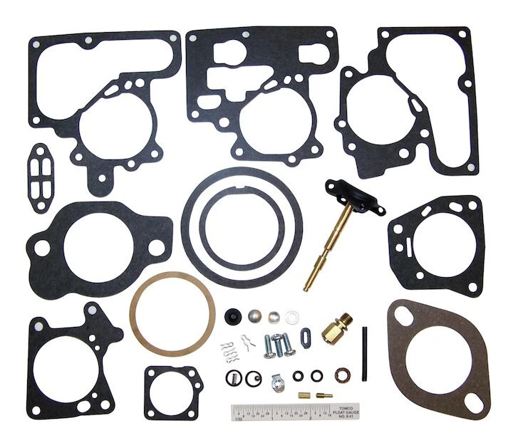 Crown Automotive 83300085 Carburetor Repair Kit for 83-86 Jeep CJ Series; 1989 Wrangler YJ and 84-90 Cherokee XJ & Comanche MJ with 2.5L Engine
