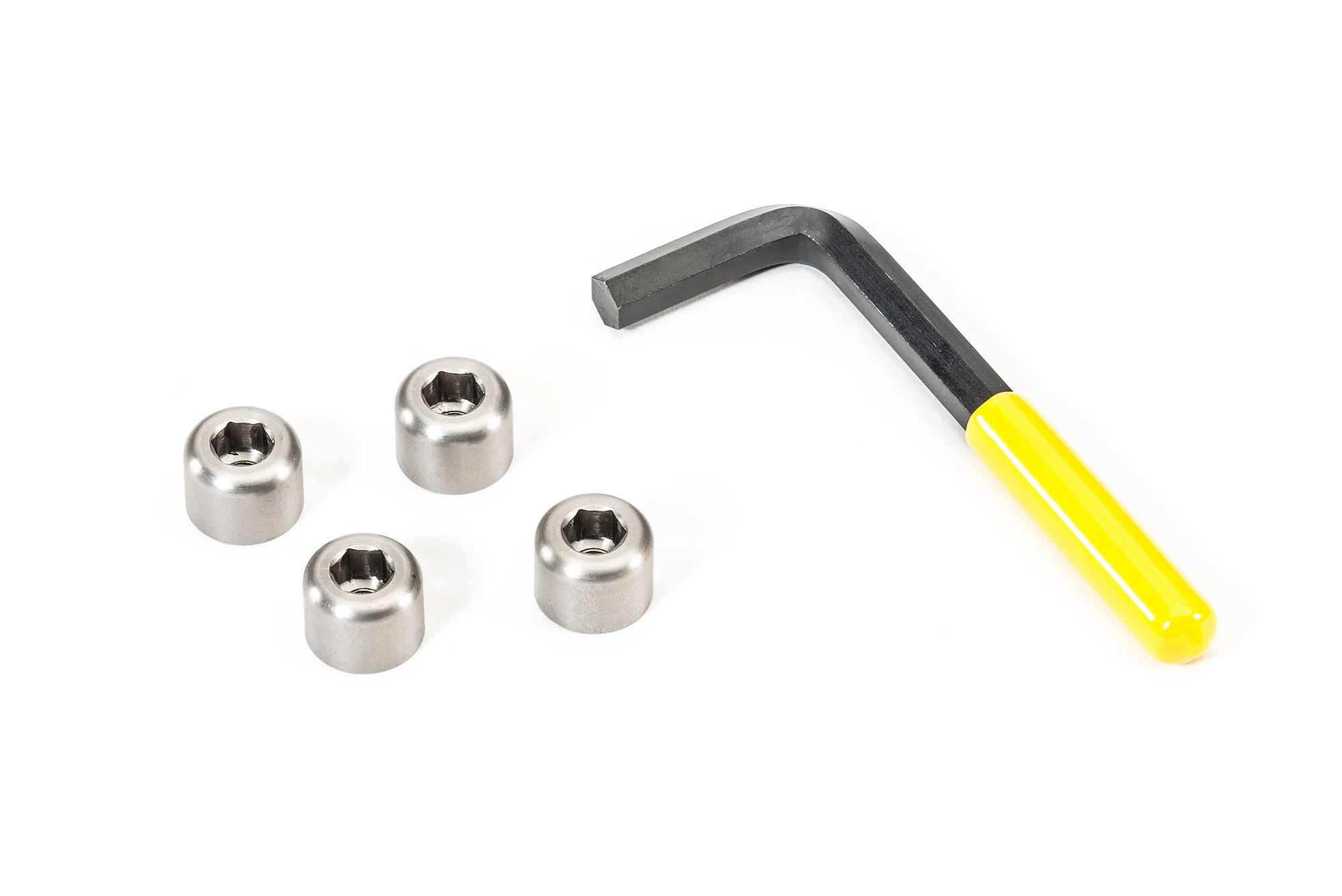 Quadratec Anti-Theft Hinge Pin Nuts for 97-06 Jeep Wrangler TJ & Unlimited