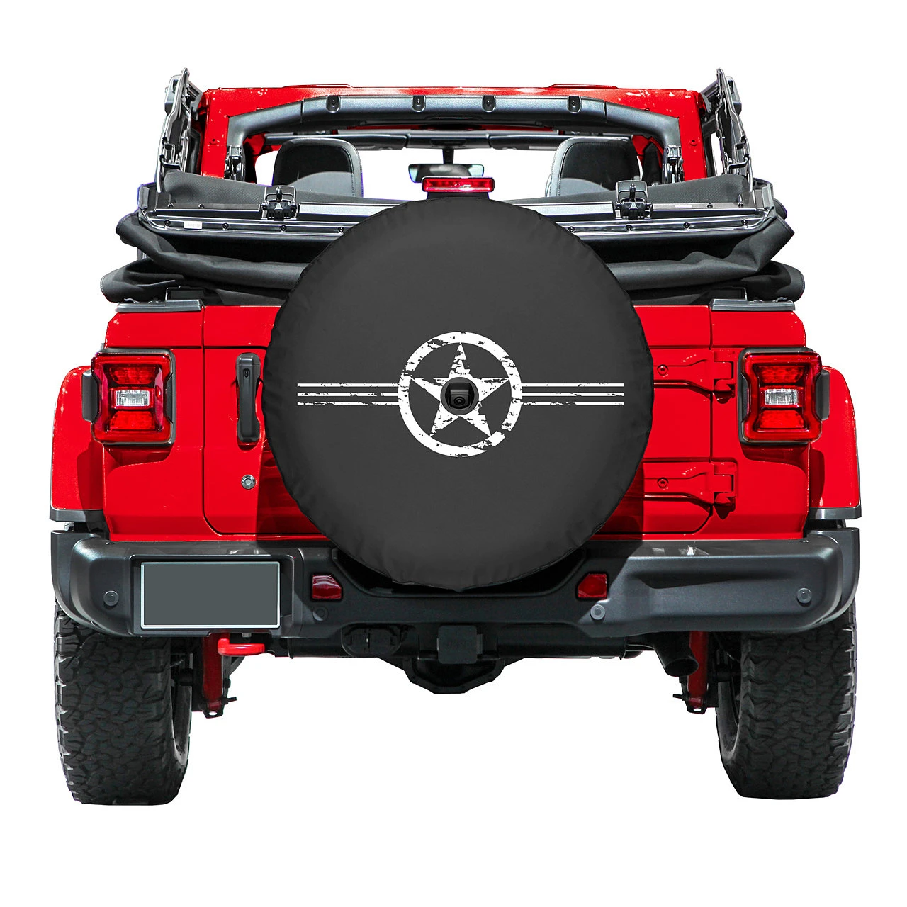 Boomerang Enterprises Air Force Star Logo Tire Cover for 18-26 Jeep Wrangler JL