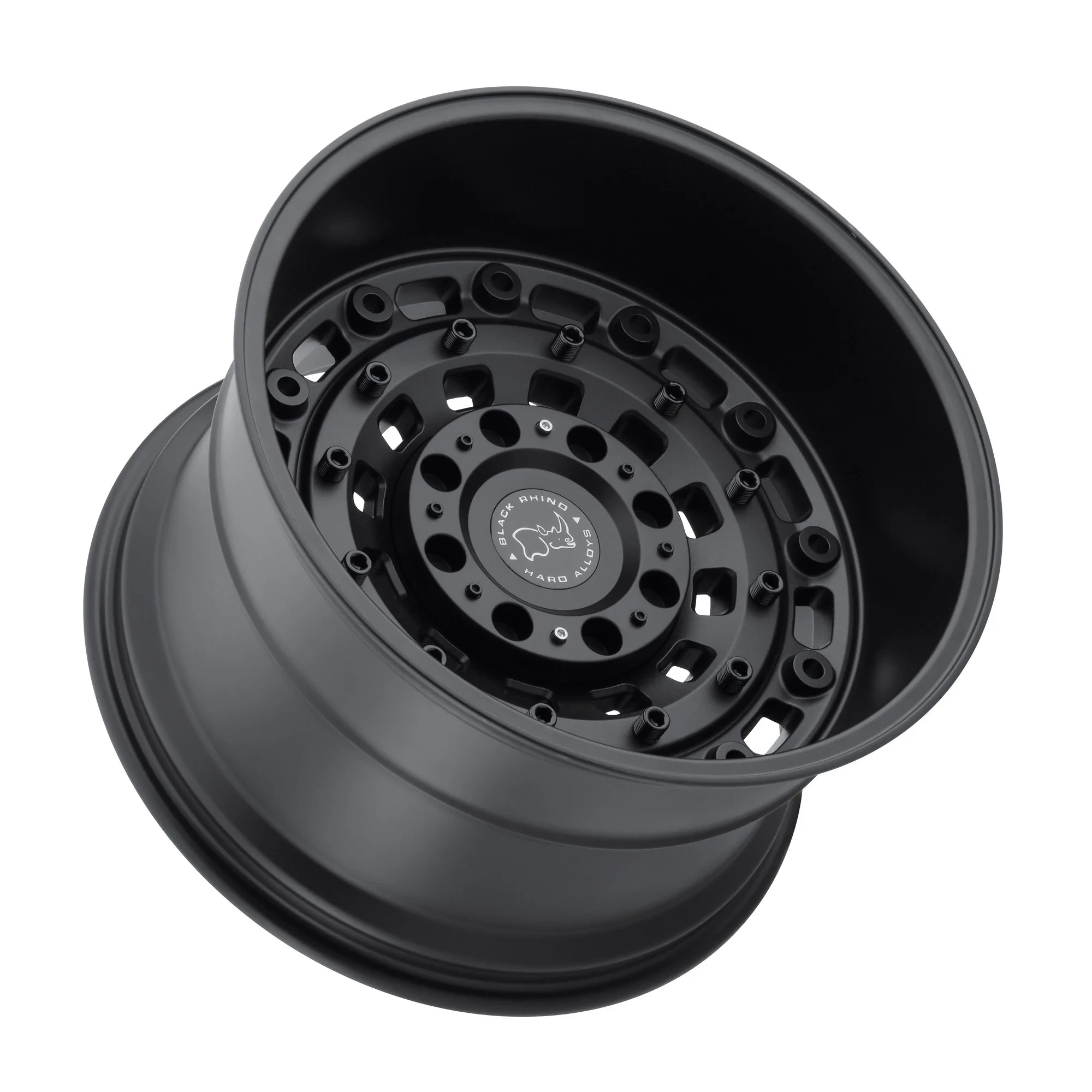 Black Rhino Hard Alloys 1795ARS-85127M71 Arsenal Wheel 17x9.5 with 4.5in Backspacing in Black on Black for 07-26 Jeep Wrangler JK, JL and Gladiator JT