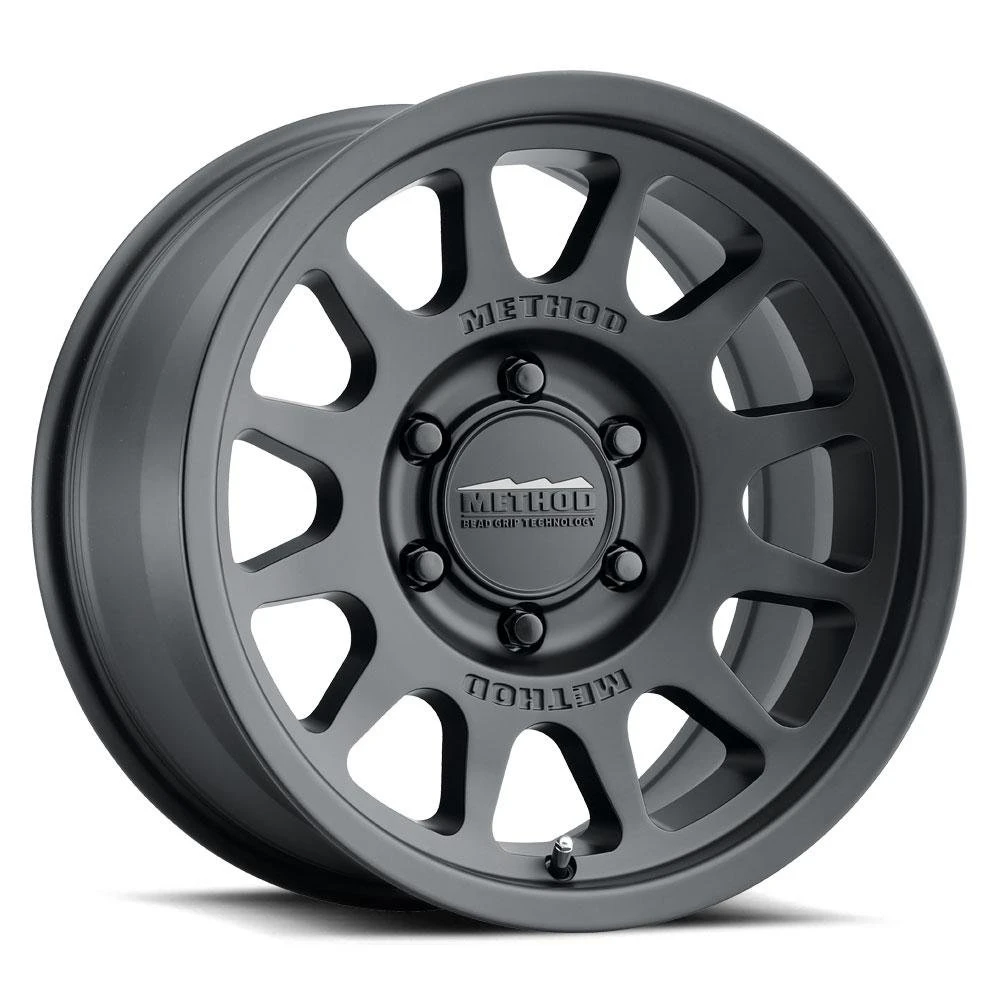 Method Race Wheels MR70378550525 Trail Series 703 Wheel in 17x8.5 with 5.78in Backspace Matte Black for 07-26 Jeep Wrangler JL, JK & Gladiator JT
