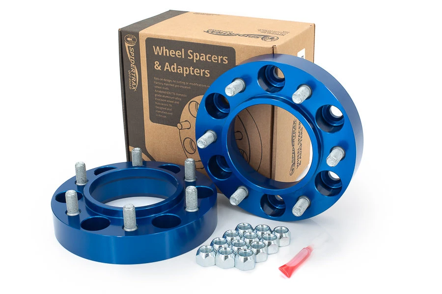 Spidertrax WHS007 1.25in Hub Centric Wheel Spacers for Toyota Vehicles with 6x5.5 Bolt Pattern