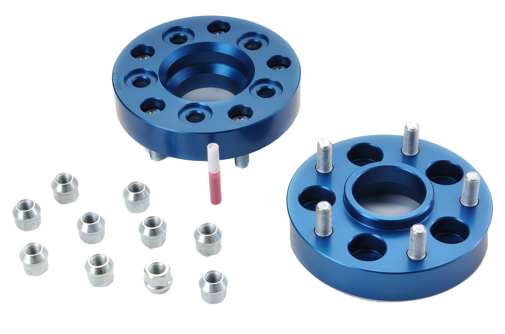 Spidertrax WHS013 1.25" Wheel Adapter Kit for Jeeps Changing bolt pattern from 5x4.5" to 5x5"