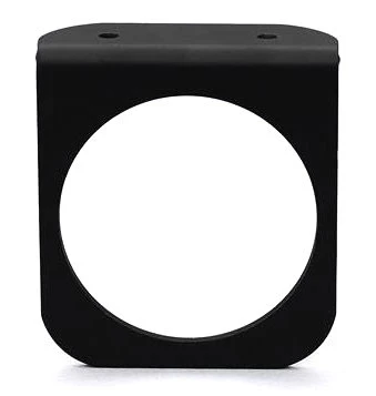 Auto Meter 2236 Black Aluminum Panel (Single) for 2 1/16" Gauges