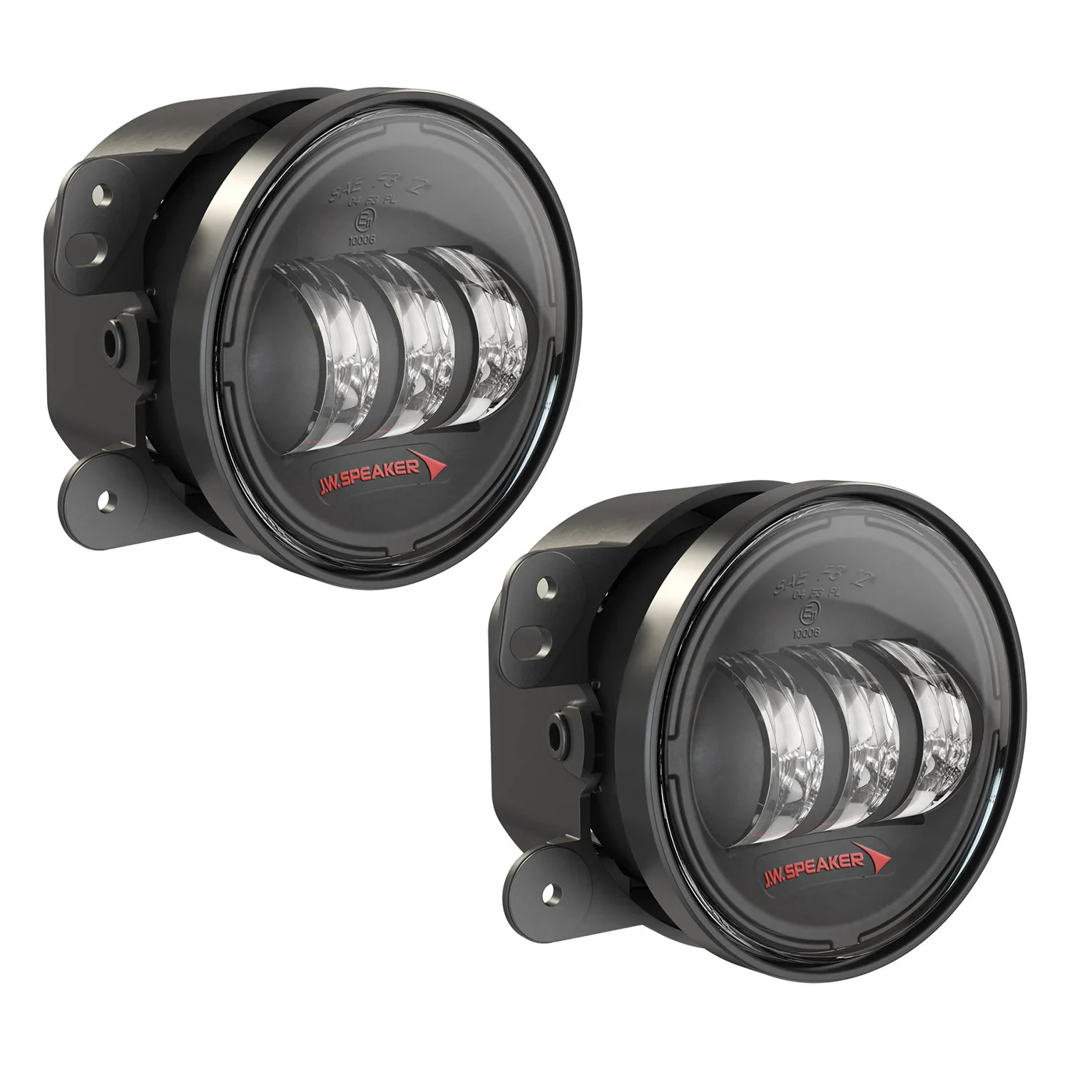 J.W. Speaker 0557993 6145 J2 Series LED Fog Lights Rubicon version for Jeep Wrangler JL & Gladiator JT