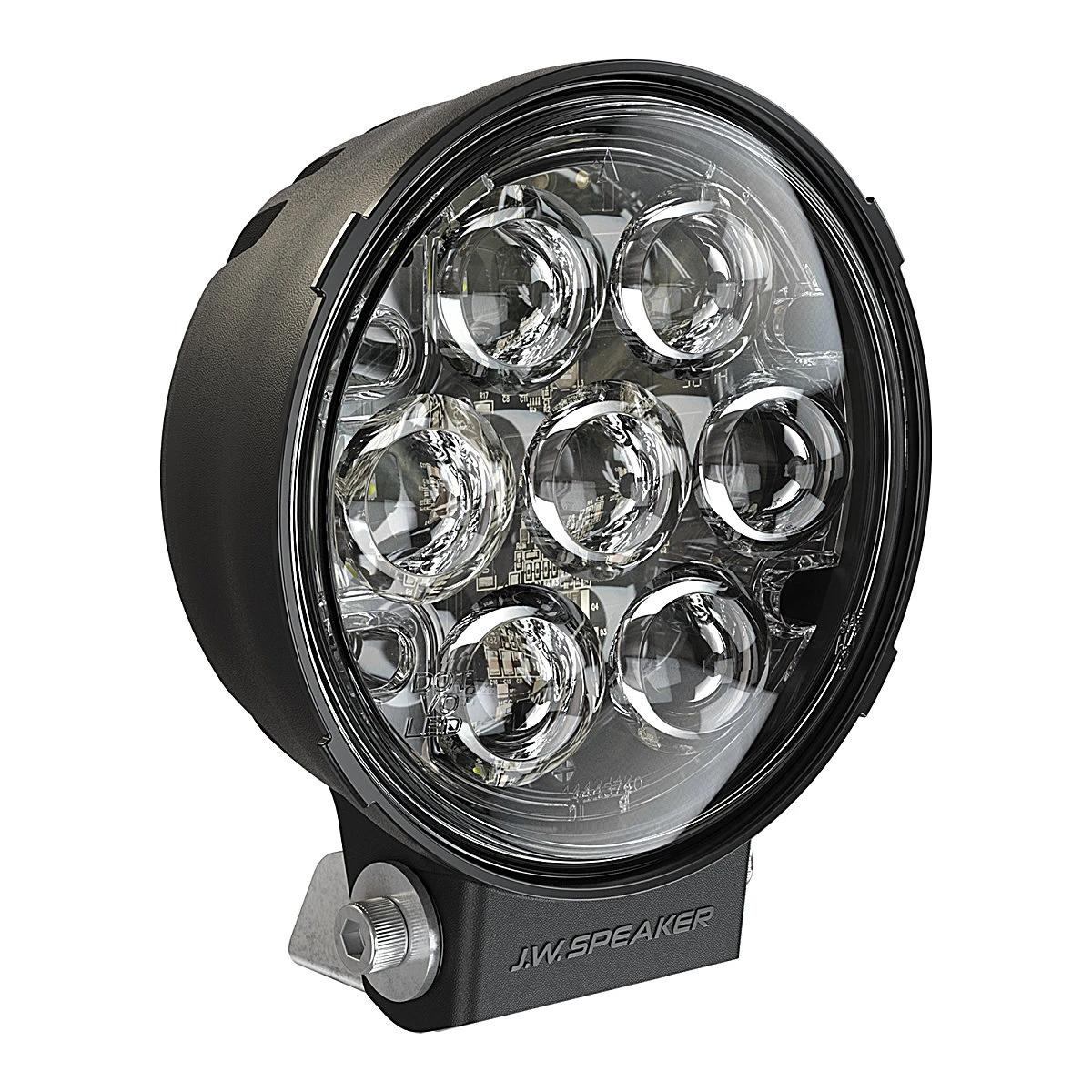 J.W. Speaker 0550443 TS3001R 6" Round LED Driving Beam Light Kit