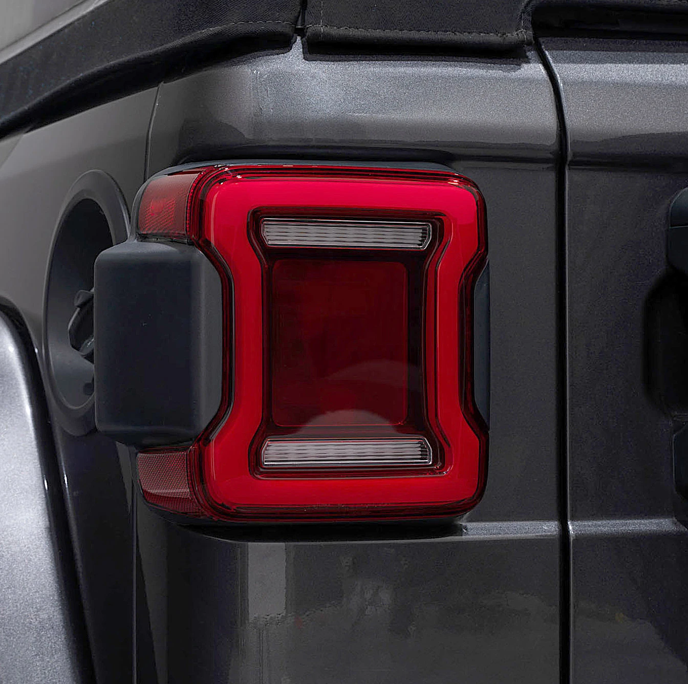 FORM Lighting FL0014 LED Tail Lights in Smoke for 18-26 Jeep Wrangler JL & Unlimited JL
