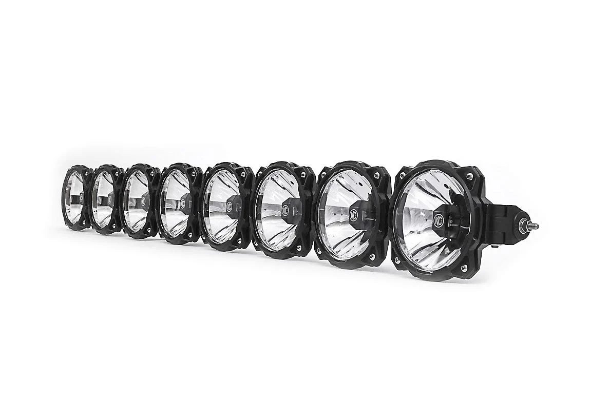 KC HiLiTES 91340 Gravity LED Pro6 50" LED Light Bar with Light Bracket for 21-26 Jeep Wrangler JL Unlimited 4Xe