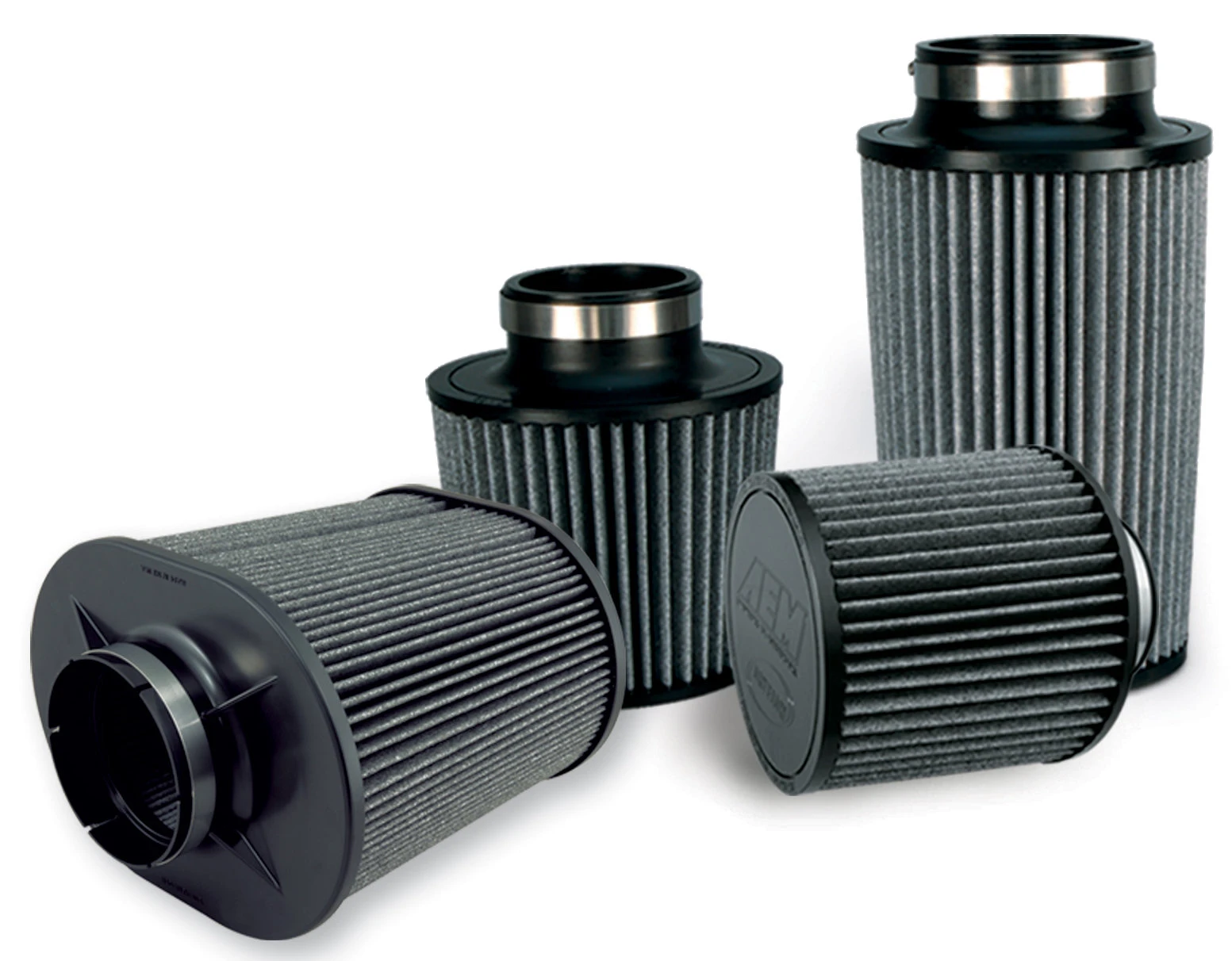 AEM Filters 21-2059DK 4.0" Dryflow Air Filter Short Neck 9" Element
