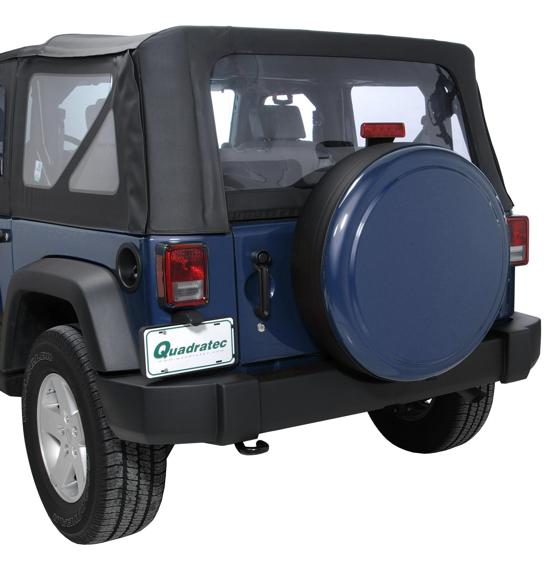 Boomerang Enterprises Painted Rigid Tire Cover for 07-18 Jeep Wrangler JK