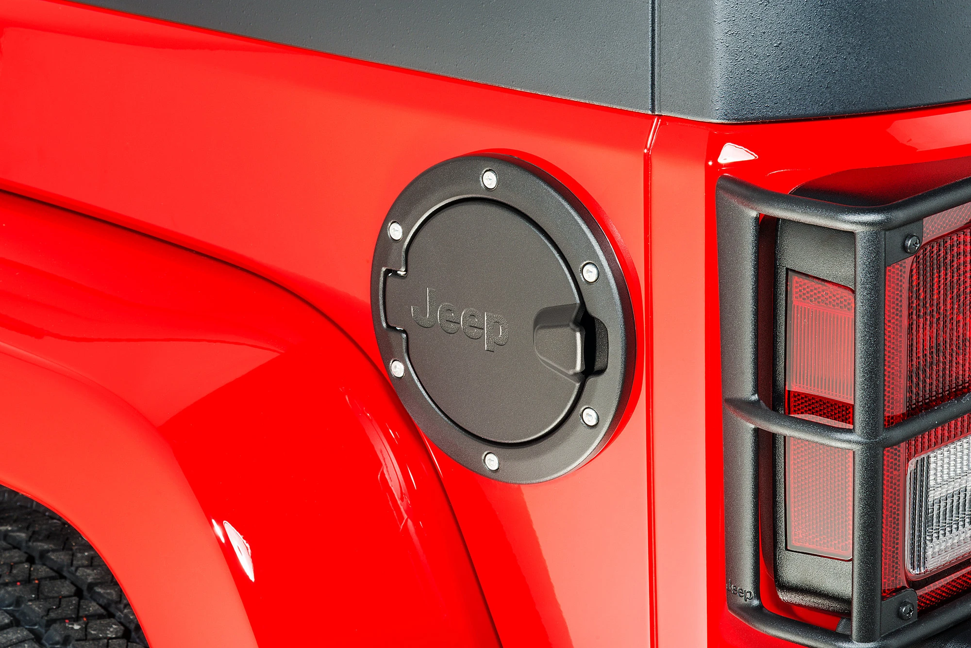 Mopar Fuel Door for 07-18 Jeep Wrangler JK 2 Door