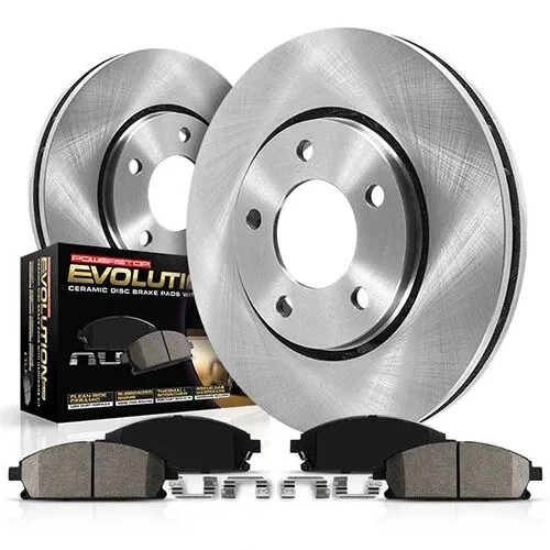 PowerStop Z17 Stock Replacement Brake Kit for 2024 Toyota Tacoma SR; SR5; TRD PreRunner