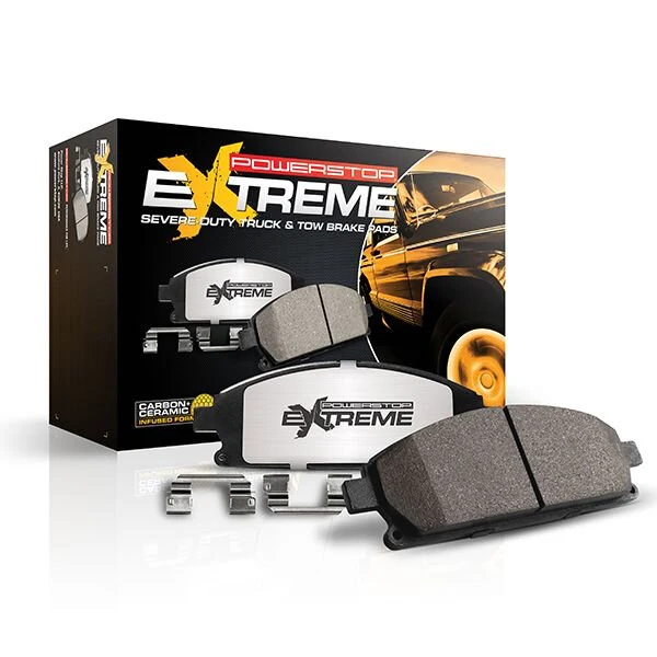 PowerStop Z36 Truck & Tow Carbon-Fiber Ceramic Brake Pads for 08-11 Jeep Wrangler J8