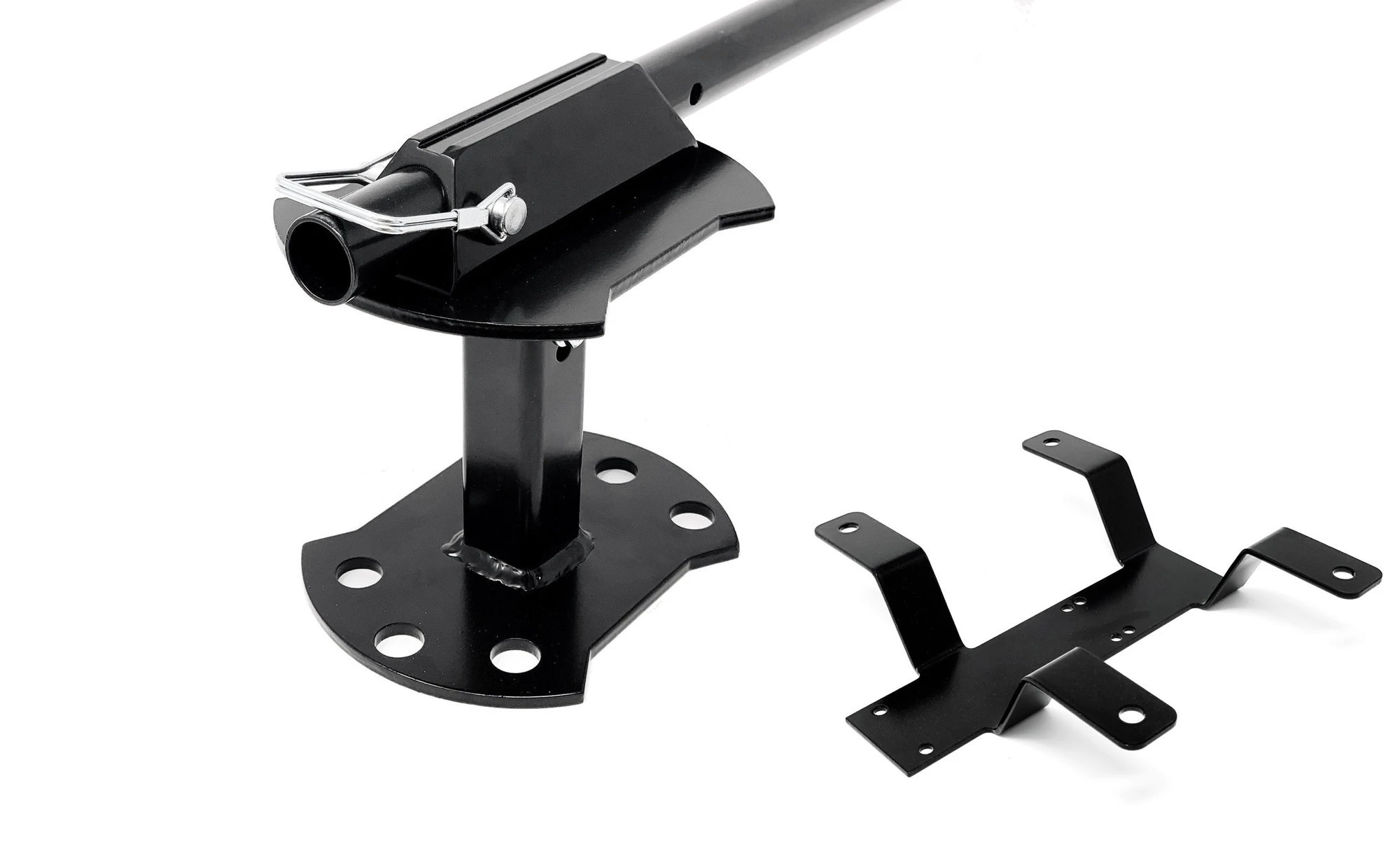 Rox Offroad The Judge Flag Mounting Kit with License Plate Bracket for 95-26 Jeep Wrangler YJ, TJ, JK & JL